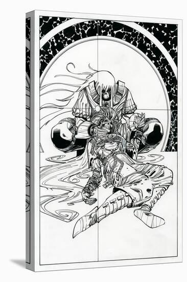 Page Inks-Walter Simonson-Stretched Canvas