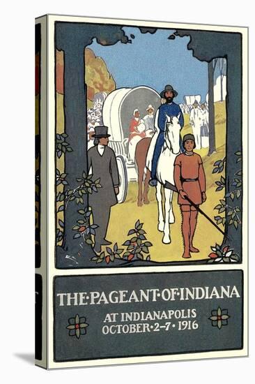 Pageant of Indiana Poster-null-Premier Image Canvas