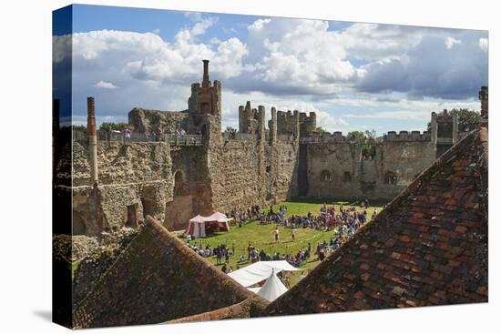 Pageantry festival at Framlingham Castle, Framlingham, Suffolk, England, United Kingdom, Europe-Tim Winter-Premier Image Canvas