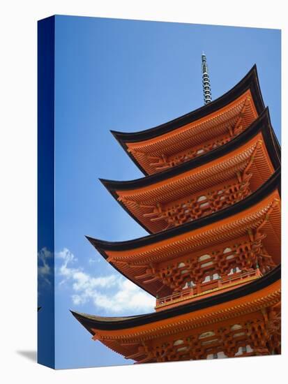 Pagoda at Itsukushima Jinja Shrine-Rudy Sulgan-Premier Image Canvas