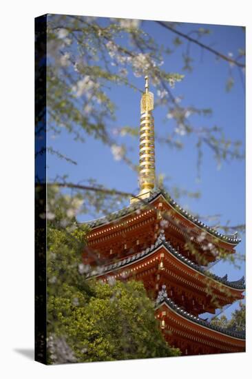 Pagoda at Tocho-Ji Temple, Fukuoka, Kyushu, Japan-Ian Trower-Premier Image Canvas