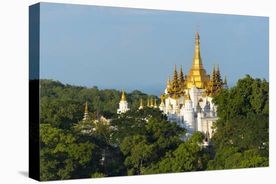 Pagoda on Sagaing Hill, Mandalay, Myanmar-Keren Su-Premier Image Canvas