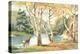 Paint by Numbers, Autumn Scene-null-Stretched Canvas