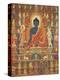 Painted Banner (Thangka) with the Medicine Buddha (Bhaishajyaguru), 14th Century-null-Premier Image Canvas