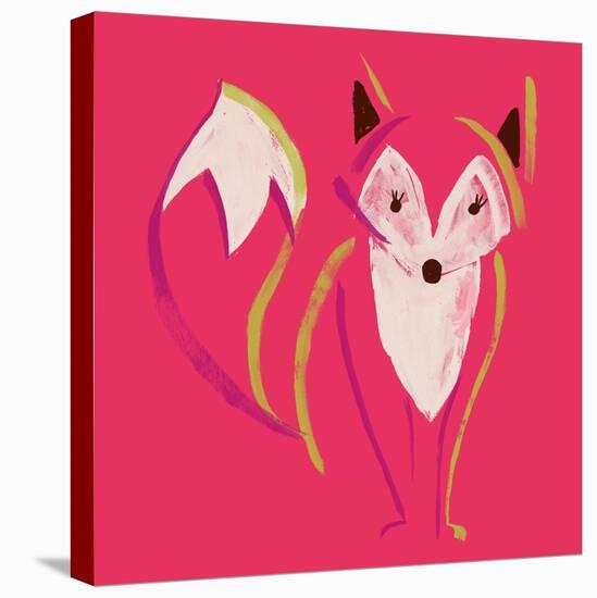 Painted Fox-null-Premier Image Canvas