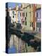 Painted Houses, Burano, Venice, Veneto, Italy, Europe-Lee Frost-Premier Image Canvas