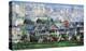 Painted Ladies-Mark Lague-Stretched Canvas