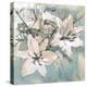 Painted Lilies II-Ken Hurd-Stretched Canvas