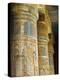 Painted Sunken Relief Carving Adorns Columns in the Mortuary Temple of Ramses Iii on the West Bank -Julian Love-Premier Image Canvas