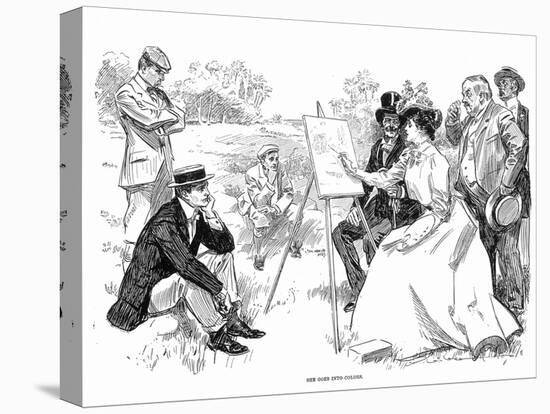 Painting, 1901-Charles Dana Gibson-Premier Image Canvas