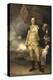 Painting of General George Washington at the Battle of Princeton-Stocktrek Images-Stretched Canvas