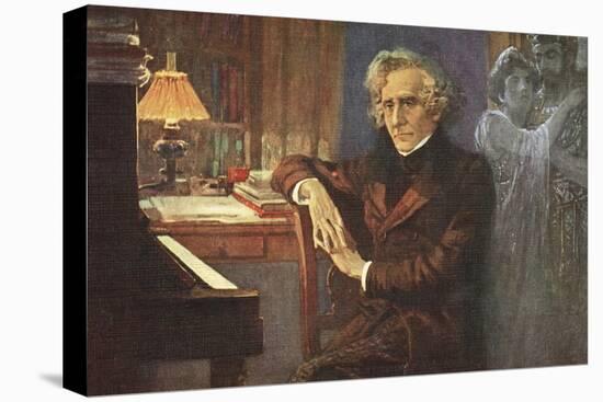 Painting of Hector Berlioz-null-Premier Image Canvas