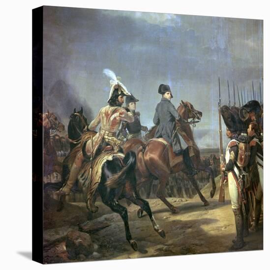 Painting of Napoleon at the Battle of Jena, 19th Century-Horace Vernet-Premier Image Canvas