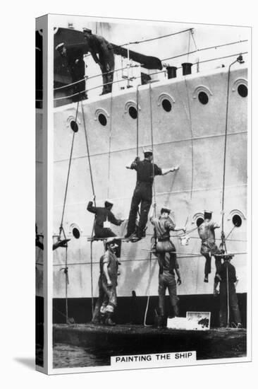 Painting the Hull of a Ship, 1937-null-Premier Image Canvas
