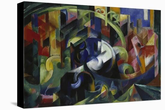 Painting with Cattle I, 1913/1914-Franz Marc-Premier Image Canvas