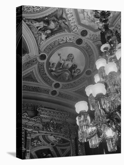 Paintings and Details on the Ceiling of the President's Room in the US Capitol Building-Margaret Bourke-White-Premier Image Canvas