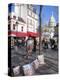 Paintings for Sale in the Place Du Tertre with Sacre Coeur Basilica in Distance, Montmartre, Paris,-Martin Child-Premier Image Canvas