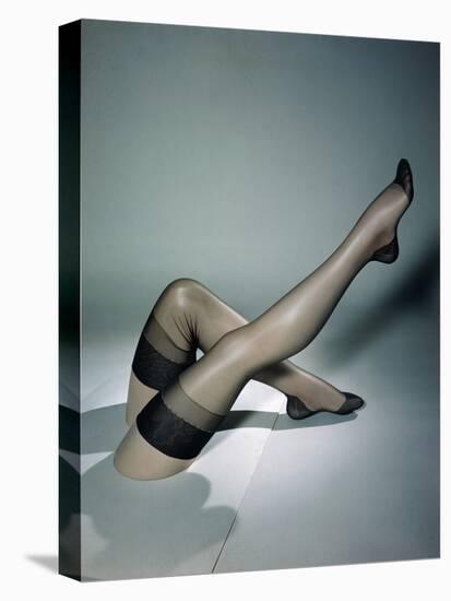Pair of Mannequin Legs with 15 Denier, Thigh-High, Nylon Stockings, New York, New York, 1948-Nina Leen-Premier Image Canvas