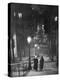 Pair of Prostitutes Descending Stairs after Dark in Montmartre-Alfred Eisenstaedt-Premier Image Canvas