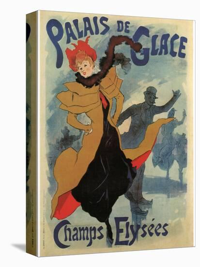Palace De Glace-Jules Chéret-Stretched Canvas