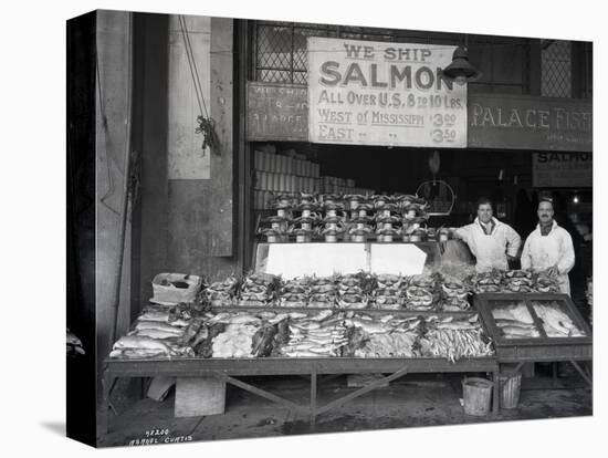 Palace Fish Market, Seattle, 1925-Asahel Curtis-Premier Image Canvas