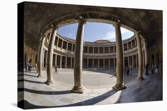 Palace of Charles V, Alhambra, Granada, Province of Granada, Andalusia, Spain-Michael Snell-Premier Image Canvas