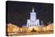 Palace of Culture and Science at Night, Warsaw, Poland, Europe-Christian Kober-Premier Image Canvas