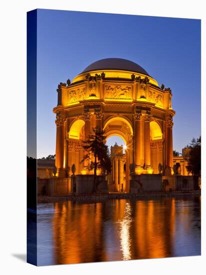 Palace of Fine Arts at Dusk in San Francisco, California, Usa-Chuck Haney-Premier Image Canvas