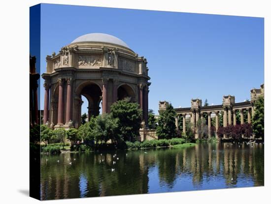 Palace of Fine Arts, Built of Plaster in 1915, Marina District, San Francisco, California, USA-Fraser Hall-Premier Image Canvas
