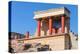 Palace of Minos, restored north entrance, ancient city of Knossos, Iraklion, Crete, Greek Islands-Markus Lange-Premier Image Canvas