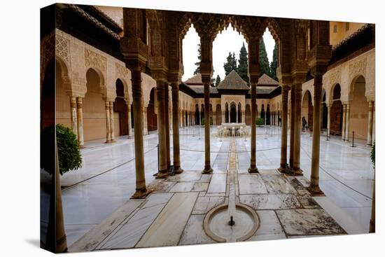 Palace of the Lions (Palacio De Los Leones), the Alhambra, Granada, Andalucia, Spain-Carlo Morucchio-Premier Image Canvas