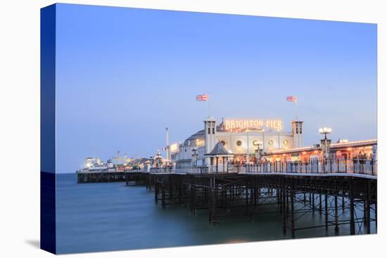 Palace Pier, (Brighton Pier), Brighton, Sussex, England, United Kingdom, Europe-Alex Robinson-Premier Image Canvas