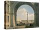 Palace Square, Arch of the Army Headquarters, St. Petersburg, Printed by Lemercier, Paris, c.1840-Louis Jules Arnout-Premier Image Canvas