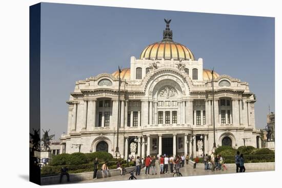 Palacio De Belles Artes and Torre Latinoamericana, Mexico City, Mexico, North America-Tony Waltham-Premier Image Canvas