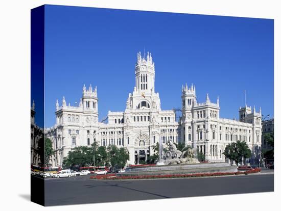 Palacio De Comunicaciones, Plaza De La Cibeles, Madrid, Spain-Hans Peter Merten-Premier Image Canvas