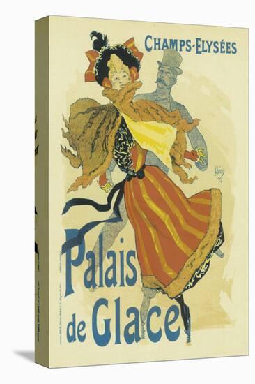 Palais De Glace, Champs-Elysees-Jules Chéret-Stretched Canvas