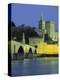 Palais Des Papes (Papal Palace) and River Rhone, Avignon, Vaucluse, Provence, France, Europe-John Miller-Premier Image Canvas
