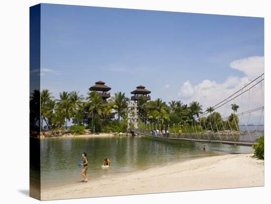 Palawan Beach, Sentosa Island, Singapore, Southeast Asia-Pearl Bucknall-Premier Image Canvas