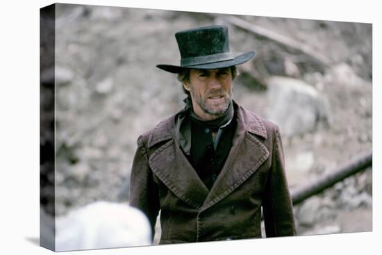 PALE RIDER directed by ClintEastwood, 1985 (photo)-null-Stretched Canvas