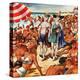"Palefaces at the Beach," July 27, 1946-Constantin Alajalov-Premier Image Canvas