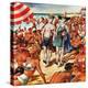 "Palefaces at the Beach," July 27, 1946-Constantin Alajalov-Premier Image Canvas