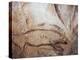 Paleolithic cave-painting of a bison and ibex. Artist: Unknown-Unknown-Premier Image Canvas