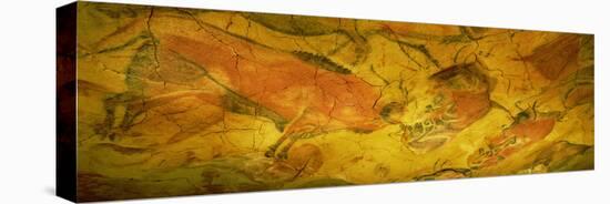 Paleolithic Paintings, Altamira Cave, Santillana Del Mar, Cantabria, Spain-null-Premier Image Canvas