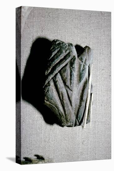 Paleolithic Polishing Stone for Sharpening Bone Harpoons from Dordogne, c50,000BC-c10,000 BC-Unknown-Premier Image Canvas