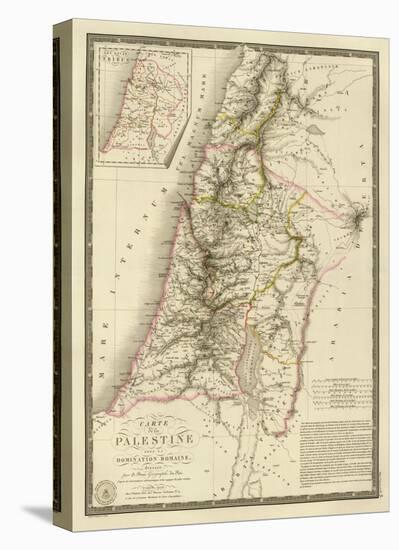 Palestine sous la Domination Romaine, c.1828-Adrien Hubert Brue-Stretched Canvas