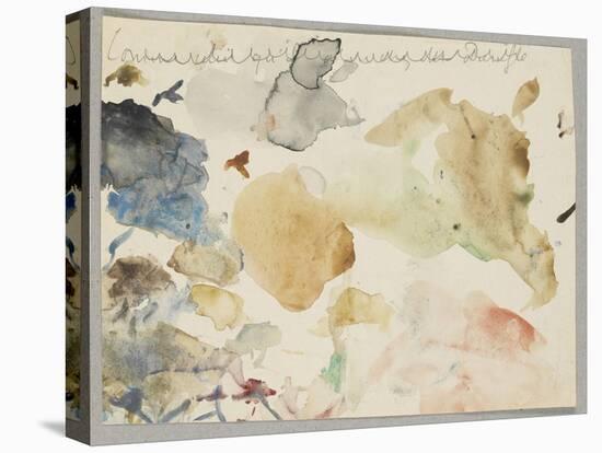 Palette d'aquarelle-Gustave Moreau-Premier Image Canvas