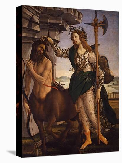 Pallas Athena and the Centaur, 1482-Sandro Botticelli-Premier Image Canvas