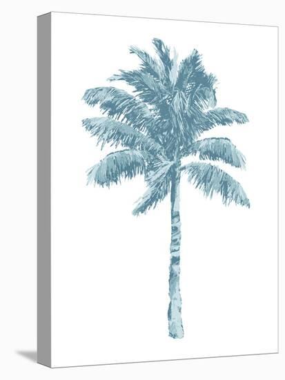Palm Aqua I-Kristen Drew-Stretched Canvas