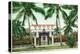 Palm Beach, Florida - Flagler House, Whitehall Exterior View-Lantern Press-Stretched Canvas