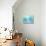 Palm Breeze Blue II-Mia Jensen-Stretched Canvas displayed on a wall